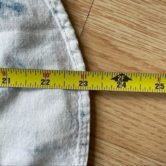 American Eagle Favorite Fit Acid Wash Button Down Shirt - Picture 7 of 11